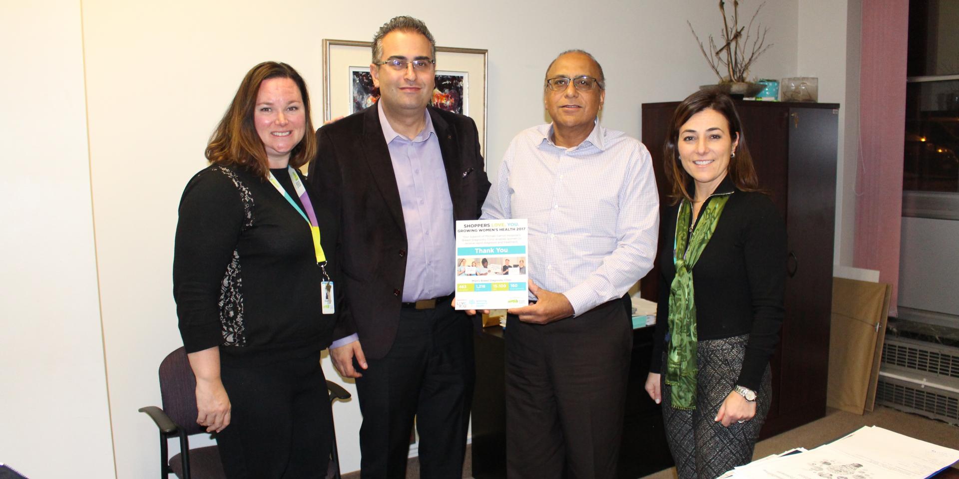 Growing Women's Health Shoppers Drug Mart Shannon Moon, John Papastergiou, Jayesh Taylor, Mitze Mourinho