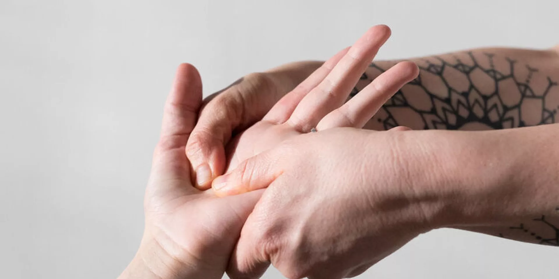 love yourself  hand massage