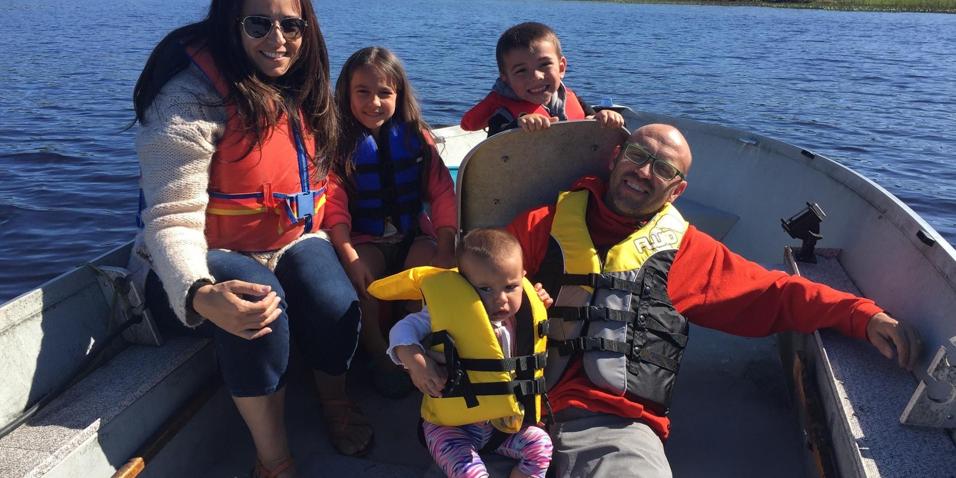 Rosanna O'Higgins and family 