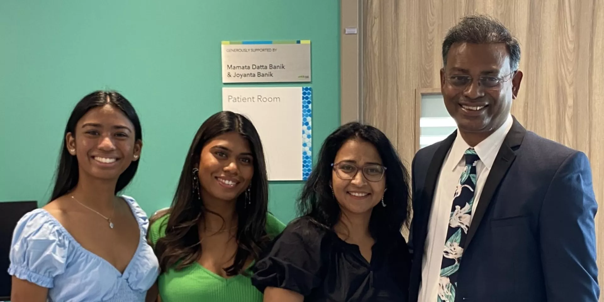 Proud supporters of Michael Garron Hospital, the Banik family