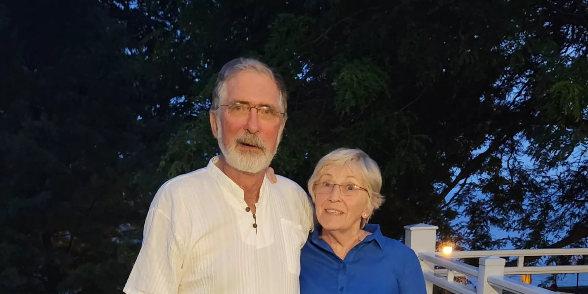 Brian Jones and his wife Betsy 