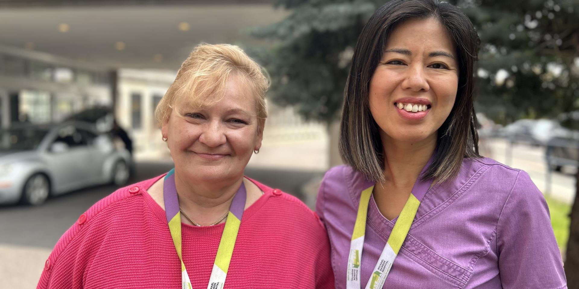 The Tuition Assistance Program is helping RPNs Svetlana Prajer and Christine Lee advance their training.