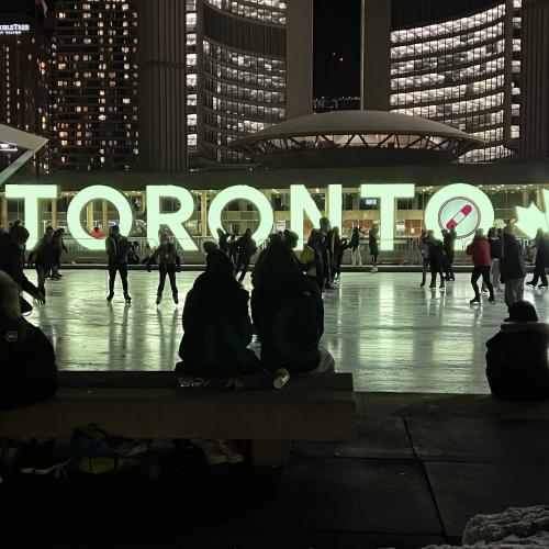 TORONTO Sign at Nathan Phillips Square