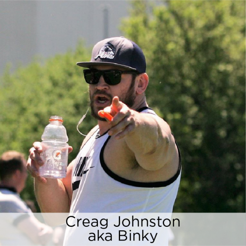 Creag Johnston aka Binky