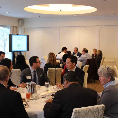 Professional Advisor Network breakfast event  Professional Advisor Network breakfast event