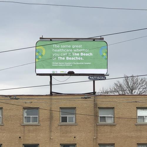 Heart of the East billboard - Beaches