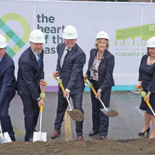 Groundbreaking ceremony, 2018