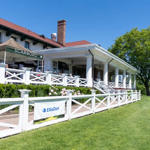 Sun shining on the Scarboro Golf and Country Club Scarboro Golf and Country Club