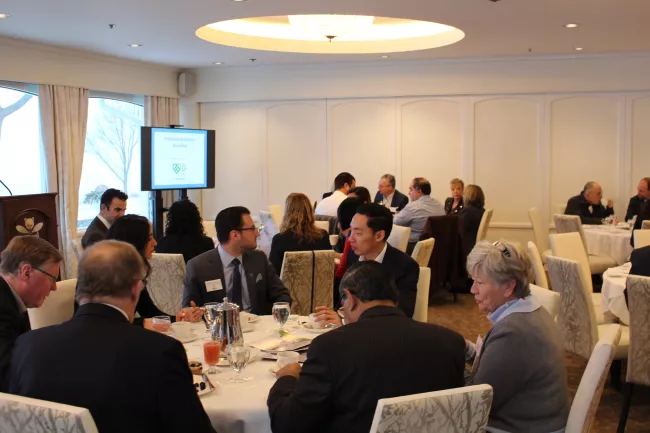 Professional Advisor Breakfast room shot  Professional Advisor Breakfast room shot