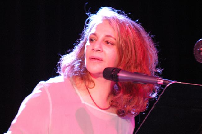 Joan Besen performing