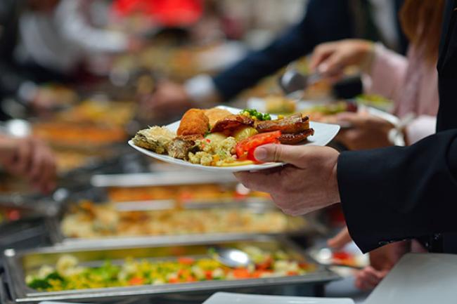 office potluck table