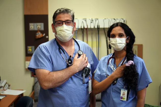 Patrick Houston and Krithika Balasubramaniam