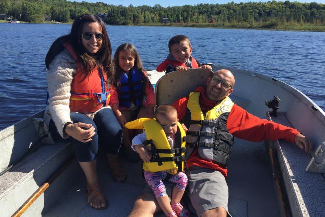 Rosanna O'Higgins and family 