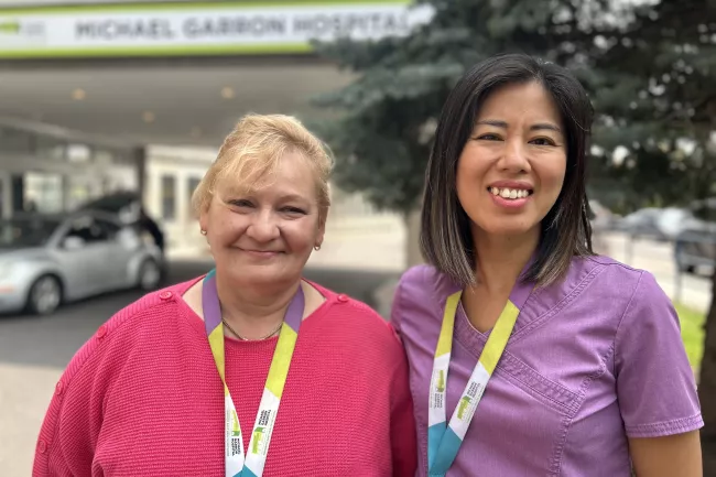 The Tuition Assistance Program is helping RPNs Svetlana Prajer and Christine Lee advance their training.