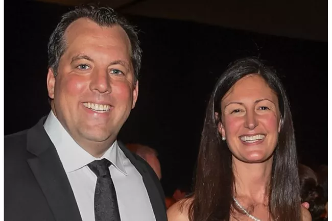 Adrian and Ange Rocca at Laughter is the Best Medicine