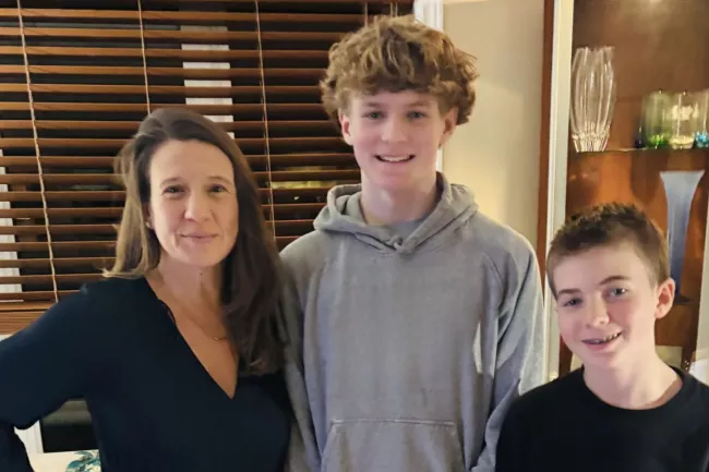 Rachel, Dylan and Ethan appreciate being able to access exceptional care close to home.