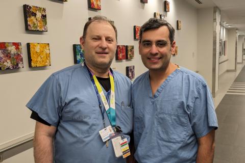 Dr. Lawrence Weisbrod and Dr. Mohammad Zia