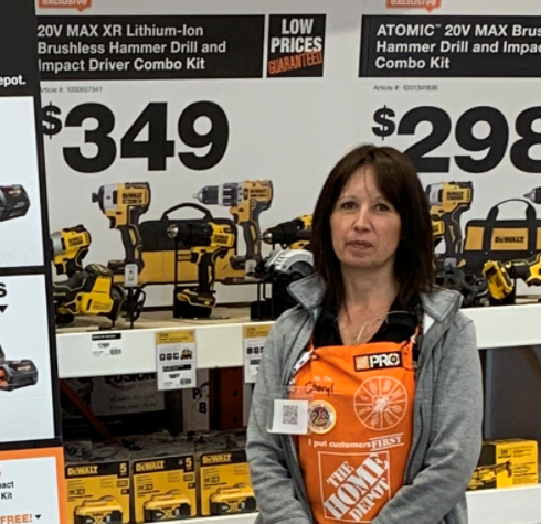 Home Depot assistant store manager, Cheryl Papageorgiou