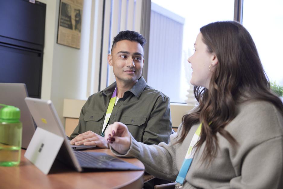 Peer Support Worker Riyan Visram