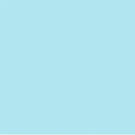 Light blue backdrop with branded heart on right side